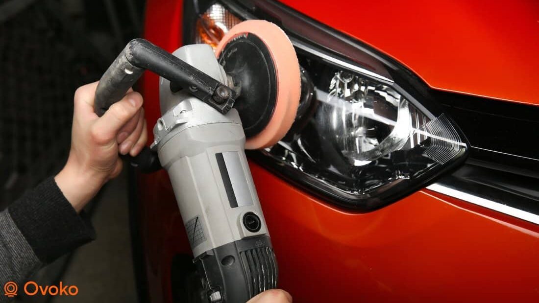 Scheinwerfer aufpolieren
