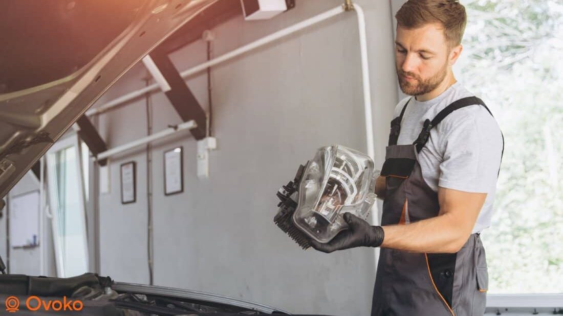 Scheinwerfer einstellen