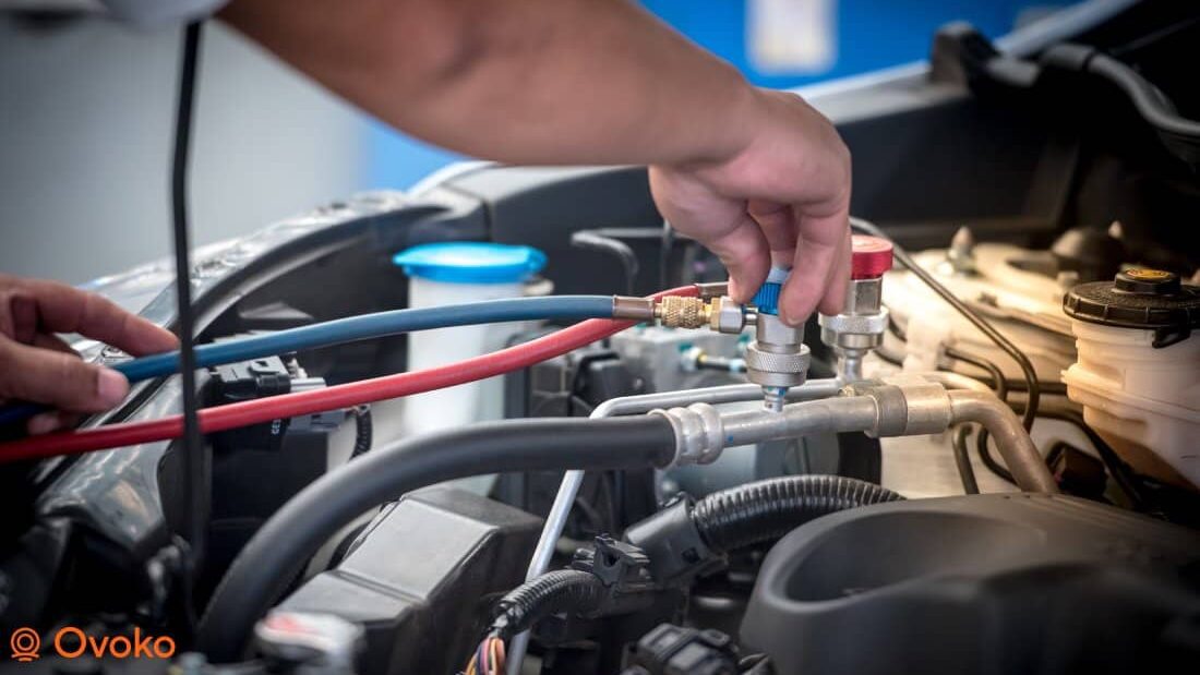 defekte Klimaanlage im Auto