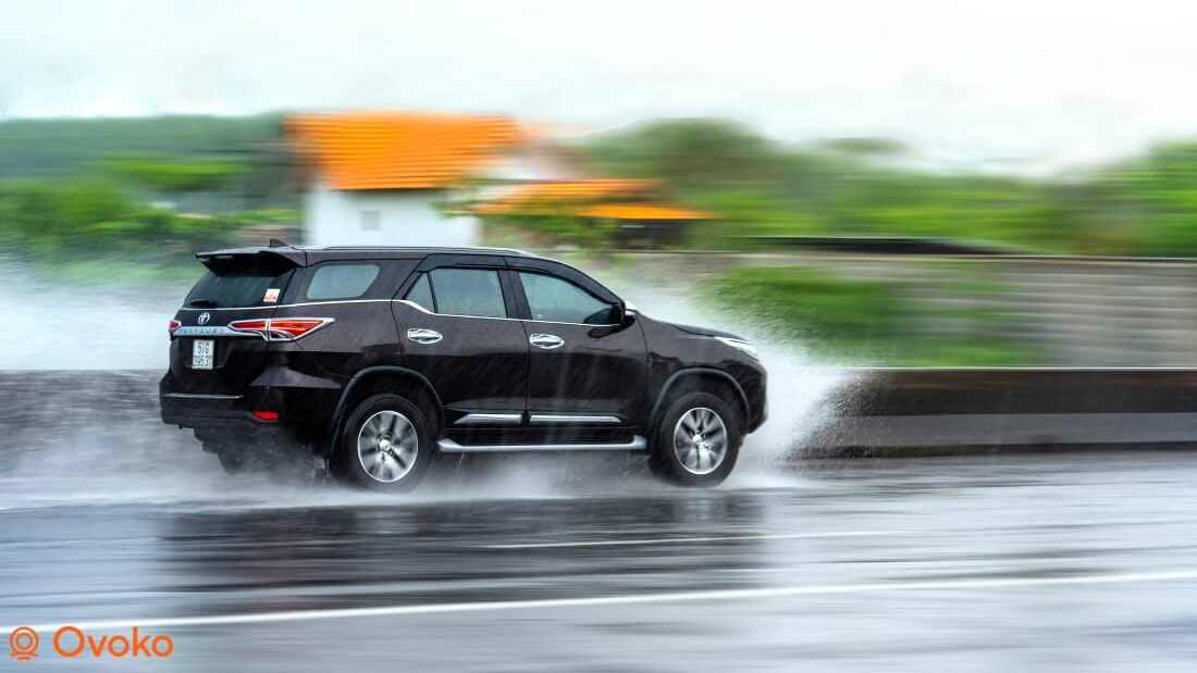 Sicheres Fahren bei Regen
