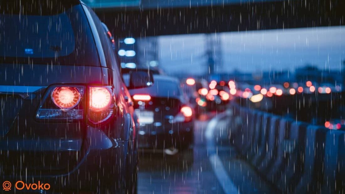 Sicheres Fahren bei Regen