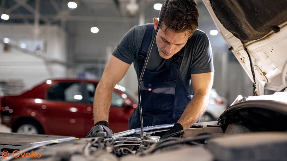 Autoteile reparieren oder ersetzen